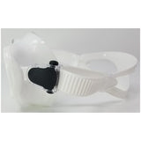 Guardian USVI.CMB.WH USVI Pro Scuba & Snorkeling Frameless Silicone White Dive Mask and Snorkel Set