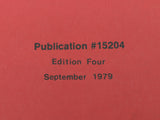 Westerbeke 15204 Editon Four Marine Diesel Engine 60 and Generator WPDS-20 Technical Service Manual