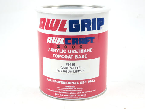 Awlgrip F8656 AwlCraft 2000 Acrylic Urethane Topcoat Tin Color Base CABO White 1 Gallon