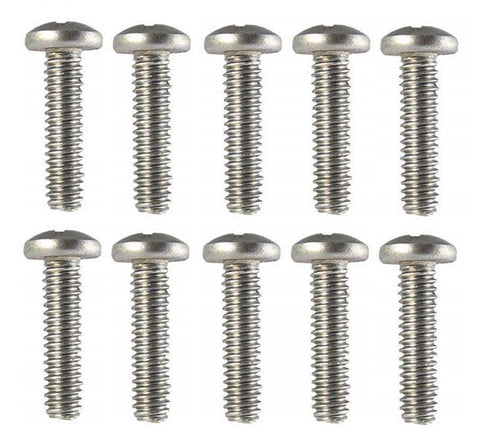 Marine Grade 8-32 X 1-1/2" Stainless Steel Pan Head Phillips Machine Screw Fasco Fastener MP0802 0802MP 10-Pack
