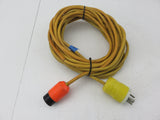 Marinco Custom Marine Boat 20 AMP Male to 15 AMP Female 40' Electrical Shore Power Adapter Like 107A