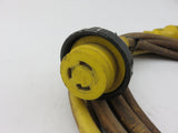 Marinco 25PCM 25PCM2 Boat RV Marine 30 AMP 125 VOLT 25' Yellow Shore Power Cable Cordset