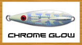 Tormenter Ocean FLJ-CG-250 Chrome Glow 250g Falling Leaf Jig Fishing Tackle