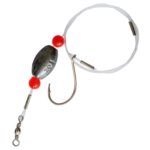 BlackTip 20123261 BTRDYFLNDR1 Ready Flounder 1oz Jigging Saltwater Fishing Rig