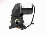 Jabsco 37202-2012 12V  3 GPM Self-Priming Shower Drain and Bilge Pump with Inlet Strainer
