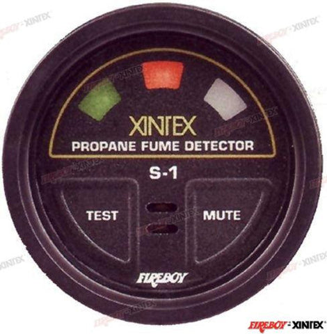 Fireboy Xintex S-1 12 VDC Easy Plug Splash Proof Vara-Bright Propane Fume Detector
