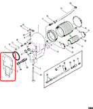 Mercury MerCruiser 27-35996A1 Outdrive Bell Housing Gasket Sierra 18-2556