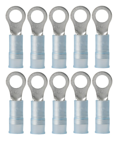 Marine Grade Ring Terminal Electrical Connector 16-14 AWG Wire X #10 Stud Ancor 230213 Sierra EC63130 10-Pack