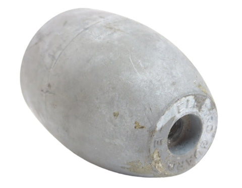 Electro Guard 2010-A Size E 1-3/8" Shaft X 2-1/2" OD Bullet Style Propeller Nut Zinc Anode ONLY