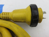 Marinco 25PCM 25PCM2 Boat RV Marine 30 AMP 125 VOLT 25' Yellow Shore Power Cable Cordset