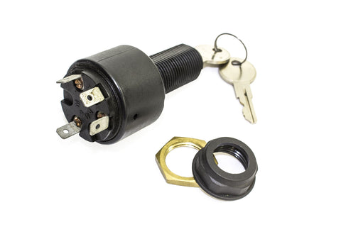 Sierra MP39800 Marine 15A 12VDC Accessory-Off-On-Start 4 Position Conventional Distribution Key Ignition Switch