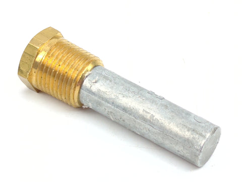 Yanmar 119574-18790 Genuine OEM 1/2" NPT X 5/8" X 2” Engine Pencil Zinc Anode with Plug CAMP E-2