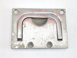 Perko 0776DP1CHR Vintage Boat Marine Chrome Plated Bronze Flush Lifting Handle Lot of 4