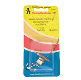 Handi-Man Marine 172 Brass Nickel-Plated Canvas Fastener Stud Swivel