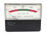 Modutec S2PLVVDGX Jewell Instruments  2-1/2" Panel Mount 36 Volt DC Voltage Gauge Meter Marinetics 7158-2