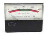 Modutec S2PLVVDGX Jewell Instruments  2-1/2" Panel Mount 36 Volt DC Voltage Gauge Meter Marinetics 7158-2