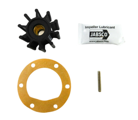 Jabsco 18673-0003-P Water Pump Nitrile 2” 10-Blade Impeller and Cover Gasket Kit