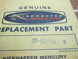 Mercury Quicksilver Kiekhaefer 27-52894 Genuine OEM Outboard Cylinder Block To Gasket