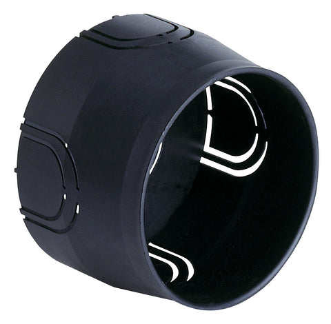 Vimar V71001.AU Black Round 2.37” Glow Wire Enclosure Flush Mounting Housing Box