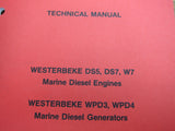 Westerbeke 12310 Marine Diesel Engines and Generators DS5 DS7 Technical Manual - Second Wind Sales