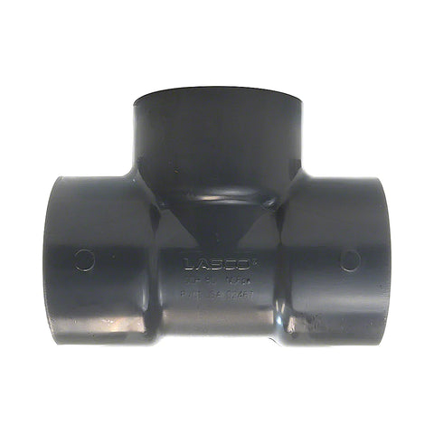Lasco 9801-005 Gray Schedule 80 1/2” Slip CPVC Standard Socket Tee Fitting