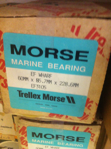 Morse EF Wharf EF3105 60mm X 85.7mm X 228.6mm Non-Metallic Strut Sleeve Bearing