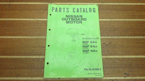 Nissan 002N21046-2 Genuine OEM M-680-A NSF 6A2 5A2 4A2 Outboard Parts Catalog - Second Wind Sales