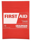 Grainger 39N811 54562 Portable Vehicle 5 Person 117 Piece First Aid Kit