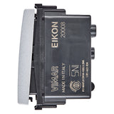 Vimar 20008.N Eikon Next 1P NO 10A Matte Silver 250V 1-Pole Single Push Button Switch