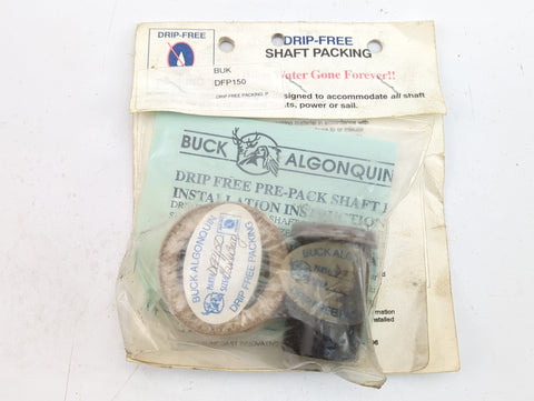 Buck Algonquin DFP150 "Drip-Free" Dripless Moldable 1-1/2" Shaft Packing Kit