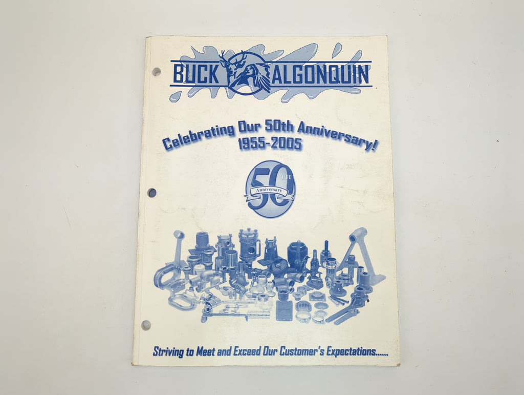 Buck Algonquin 704 Marine 50th Anniversary 19552005 Edition Hardware