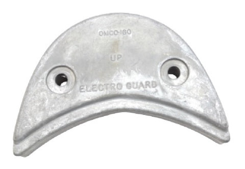 OMC 392123 Johnson Evinrude Cobra Exhaust Housing Zinc Anode Electro Guard OMC-160