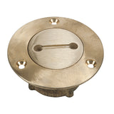 Perko 0528W08PLB Vintage Marine Non-Vented Solid Bronze 1-1/2" Water Deck Fill