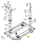 Northern Lights 39-83128 Marine Generator Base Pan Mount for P843-3 M843NW3 NL843NW3