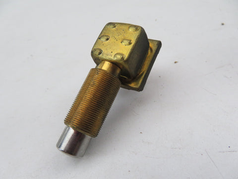 Cole Hersee M-485 M-485-01 Marine Grade Push Button Momentary SPST Brass Switch