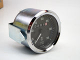 VDO 128-501 Standard Line Series Chrome 12V 3-3/8" 3500 RPM Tachometer Gauge