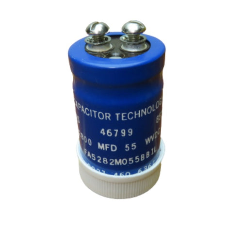 Capacitor Technology FA5282M055BB1L Marine Boat 85ºC 2800 MFD 55 WVDC Capacitor - Second Wind Sales