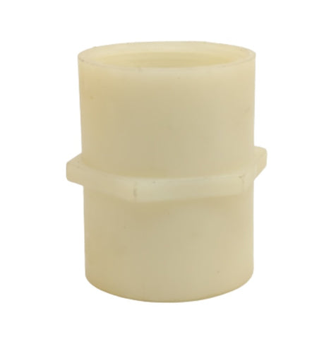 Midland Metal 28-767W 28767W White Nylon Plastic 1-1/2" Coupling Fitting