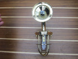 Vetus Tallyman 80 Nautical Boat Yacht Polished Brass Caged Sconce