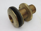 B&G 129-00-116 Vintage Hecta Hornet Harrier Hydra 31mm Bronze Flanged Thru-Hull Transducer Housing