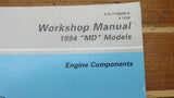 Volvo Penta 7796485-6 Genuine OEM 1994 MD Models Engine Components Workshop Manual