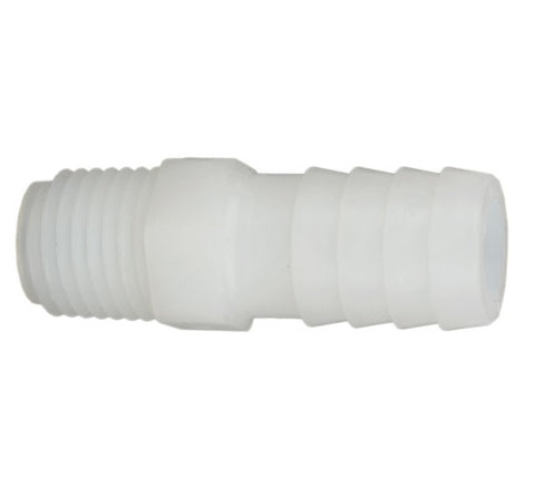 Seafit 1854587 Boat Plumbing 1/2” x 3/4” Nylon Male Pipe To Hose Adapter