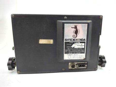 fish finders under $300 SI-TEX HE-300 Vintage Honda Straight Line Paper Graph Depth Recorder F – Second Wind Sales