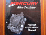 Mercury Mercruiser 90-806697020 Genuine OEM Sterndrive MCM Product Application Service Manual - Second Wind Sales