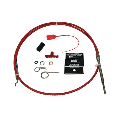Sea-Fire 136-016 SMAC 16' Fire Suppression Manual Discharge Bi-Directional Cable