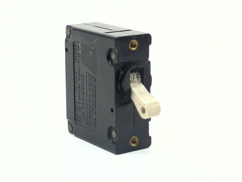 Airpax UPG1-1-51-252-91 UPG Series White Toggle Single Pole 2.5A Circuit Breaker