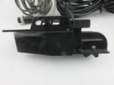 Impulse 650-3303 + 653-0704 FishFinder 120 KHz 45° Beam Angle Transom Mount Transducer with Speed and Temp