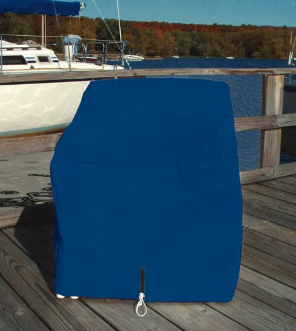 Taylor Made 80235 Blue Ripstop Polyester 29" X 26" X 29.5" Folding Deck Chair Seat Cover