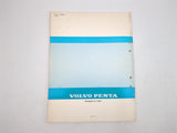 Volvo Penta 7735902-4 Genuine OEM 1981 AQ125A AQ145A Engine Unit Workshop Service Manual