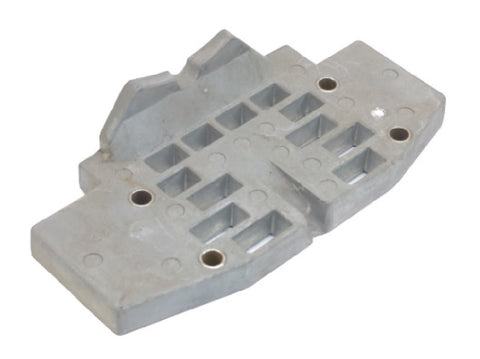 OMC 982438 982277 Johnson Evinrude Cobra Exhaust Ground Plate Zinc Anode Electro Guard OMC-438